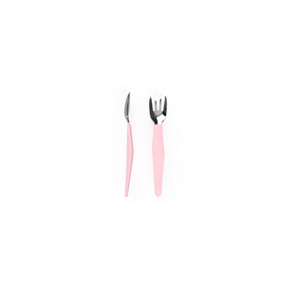 Комплект прибори Cutlery, 2 бр, розови Everyday baby 234730 2