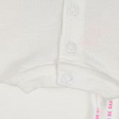 Памучна блуза с дълъг ръкав и щампа за момиче Chicco 234978 3