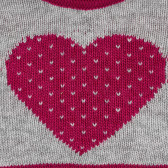 Пуловер за бебе с бродерия сърце Chicco 234981 2