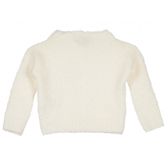 Пуловер с изчистен дизайн за момиче Chicco 235029 3