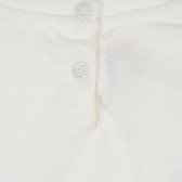 Памучна блуза с дълъг ръкав и графичен принт за момиче Chicco 235032 3