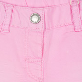Къси панталони за момиче с дантела, розови Boboli 235043 3