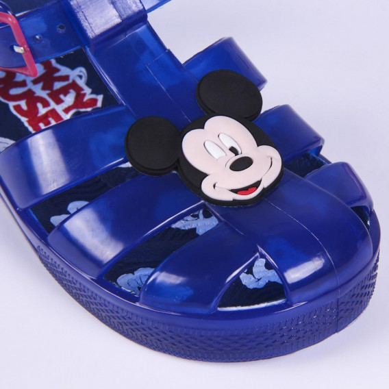 Сандали с апликация Мики Маус, сини Mickey Mouse 235209 5