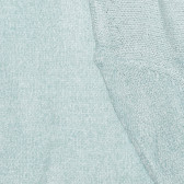 Плетена блуза с дълъг ръкав в ментов цвят за момиче Vitivic 235420 3