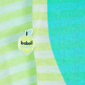 Раирана тениска с щампа за бебе Boboli 235428 3