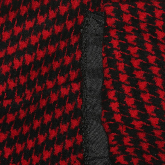Пепитена пола в червено и черно MC United 235563 4