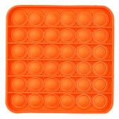 Анти-стрес играчка Pop It квадрат, оранжева Zi 235704 