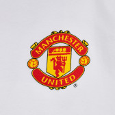 памучна тениска с лого на Manchester United  за момче Manchester United 235797 2