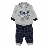 Комплект от две части - панталон и блуза за  бебе момче Chicco 235833 