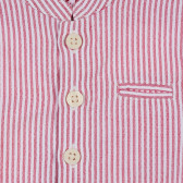 Памучна риза за момче с малко джобче в предната част Neck & Neck 235861 2