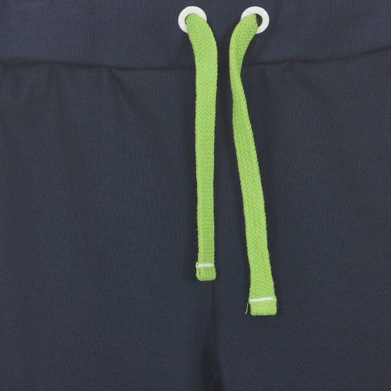 Панталон с лого на марката и зелени връзки за момче Lamborghini 235954 2