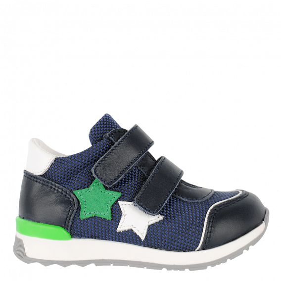 Спортни обувки с апликация на звезди, тъмно сини Колев и Колев 236019 