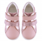 Спортни обувки с брокатени акценти, розови Колев и Колев 236033 5