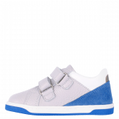 Спортни обувки със сини акценти, светло сиви Колев и Колев 236061 2