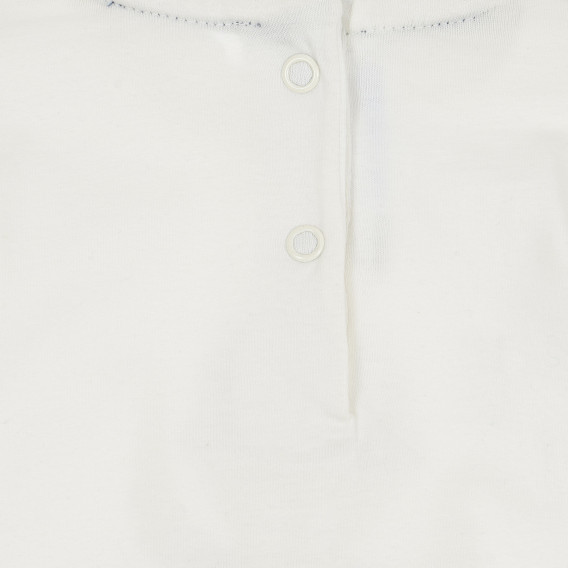 Памучна блуза с щампа на октопод за бебе Chicco 236277 3
