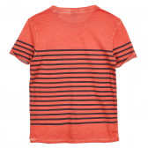 Памучна тениска за момче оранжева Scotch Shrunk 236345 4