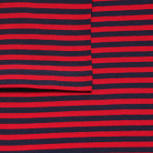 Памучна тениска в червено и синьо райе Benetton 236605 3