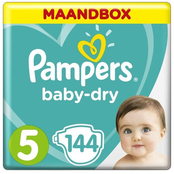 Пелени Baby-Dry, размер 5, 144 бр. Pampers 237041 