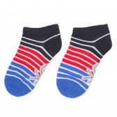 Комплект от три чифта чорапи, тъмно сини Benetton 237988 2
