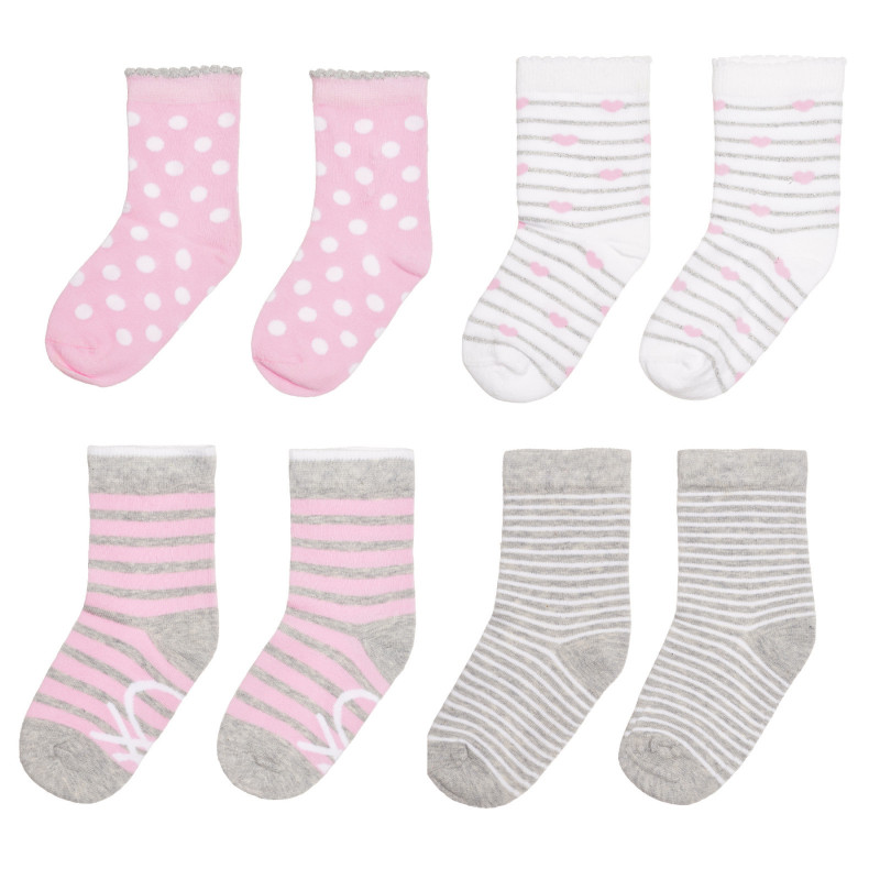 Комплект от 4 чифта чорапи за бебе  238012