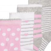 Комплект от 4 чифта чорапи за бебе Benetton 238014 3