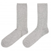 Чорапи в сив меланж Benetton 238043 