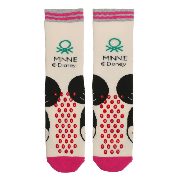 Чорапи с апликация на Мини Маус Benetton 238067 3