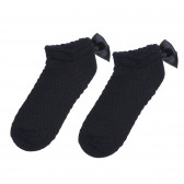 Комплект от два чифта чорапи тип терлички с панделка Benetton 238071 4