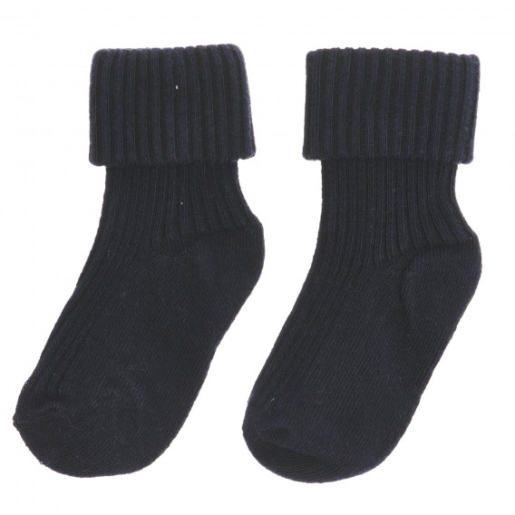 Комплект от три чифта чорапи за бебе, сиви, сини, червени Benetton 238081 5
