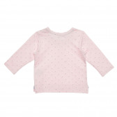 Памучна блуза на цветя за бебе, розова Benetton 238109 5