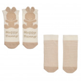 Комплект от два чифта чорапи Happy Bunny Benetton 238159 