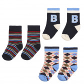 Комплект от три чифта чорапи за бебе Benetton 238200 