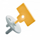 Предпазители за контакт с ключ за премахване, 12 + 4 бр./оп. Safеty 1-st 238704 