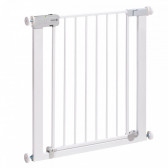 Универсална метална преграда за врата с механизъм за автоматично заключване, 73-80 см, бяла Safеty 1-st 238727 