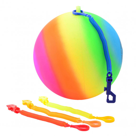 Многоцветна топка с връзка Dino Toys 238782 
