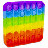 Анти-стрес играчка Pop It квадрат, многоцветна Dino Toys 238786 