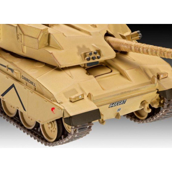 Боен танк Challenger I, мащаб 1:76 Dino Toys 238790 4