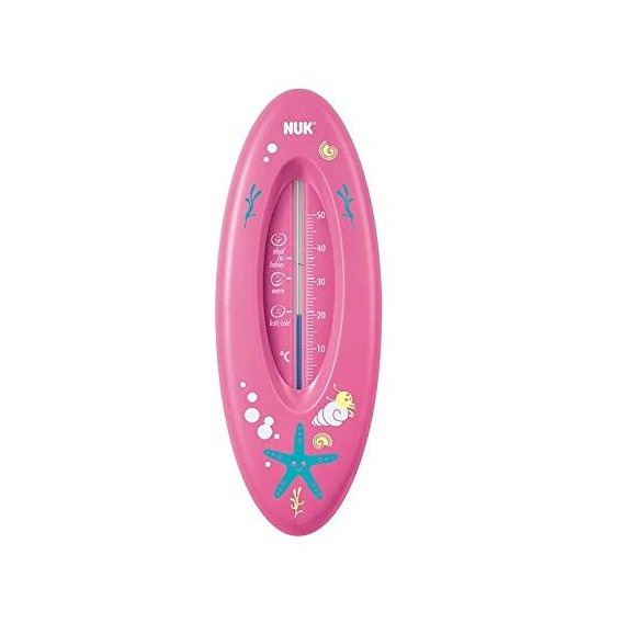 Термометър за вода, Океан, розов NUK 238926 