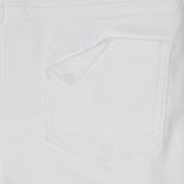 Дънкови къси панталони, бели Guess 239092 3