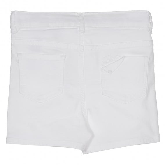 Дънкови къси панталони, бели Guess 239093 4