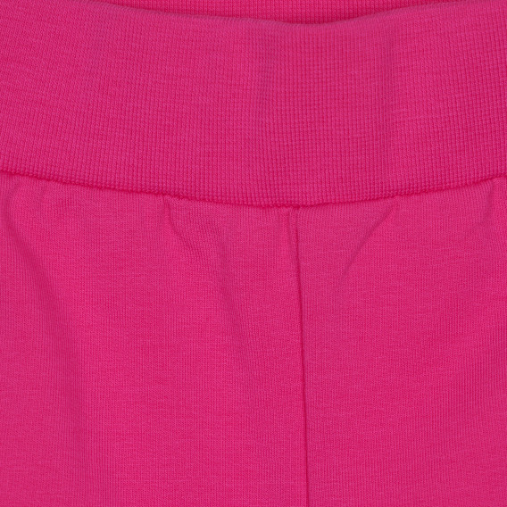 Памучни къси панталони с кантове, розови Guess 239117 2