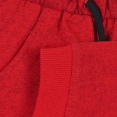 Памучен къс панталон за бебе, червен Idexe 239280 3