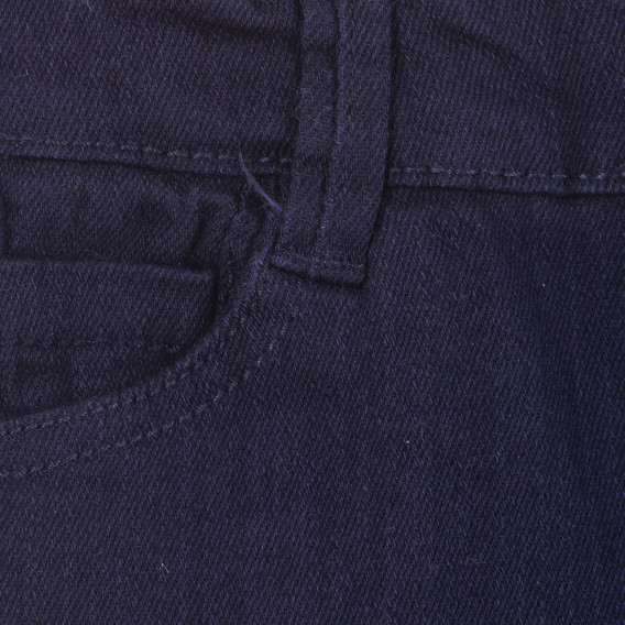 Памучни къси дънкови панталони, сини Idexe 239296 3