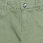 Памучни къси дънкови панталони, зелени Idexe 239516 2