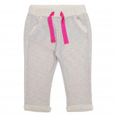 Панталон с розови връзки за бебе, многоцветен Idexe 239517 