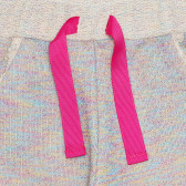 Панталон с розови връзки за бебе, многоцветен Idexe 239518 2