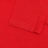 Памучна тениска с принт, червена Idexe 239550 2