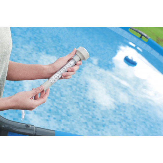 Термометър за вода Floating Pool Thermometer, плаващ, 11 х 25 х 5 см, бял Bestway 239914 10