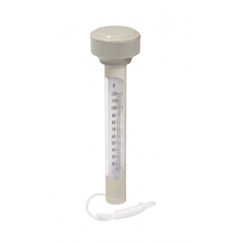 Термометър за вода Floating Pool Thermometer, плаващ, 11 х 25 х 5 см, бял  239915