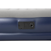 Надуваем двоен дюшек Tritech Airbed Queen, с вградена помпа(220V-240V), 203 х 152 х 36см, сиво и синьо Bestway 239968 4